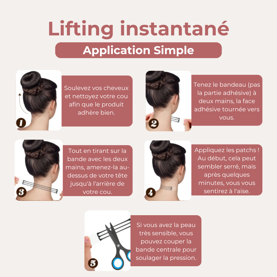 VieLoft Neck - Patchs remodelants